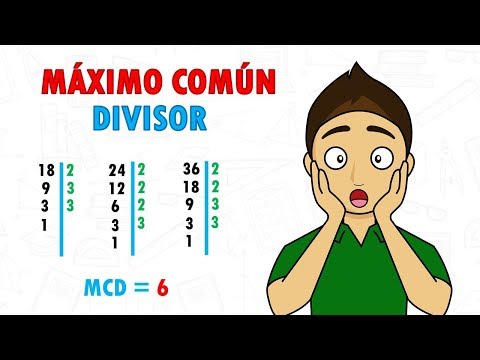 ¿Cómo se calcula el mínimo común divisor?