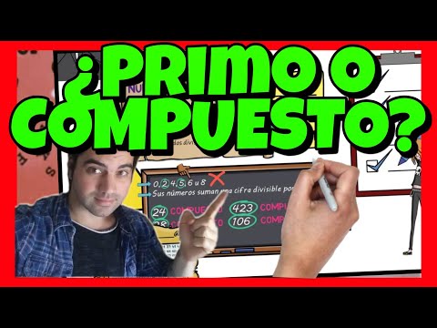 ¿Cómo se si un numero es primo o compuesto?