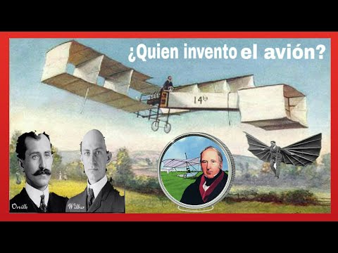 ¿Cuándo y quien invento el avion?