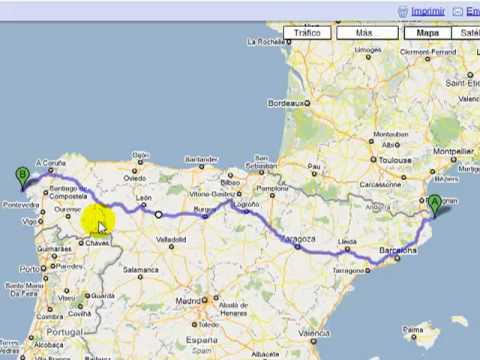 ¿Cuántos kilómetros hay de barcelona a zaragoza?