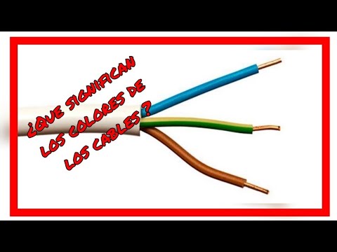 ¿Qué color de cable es tierra?